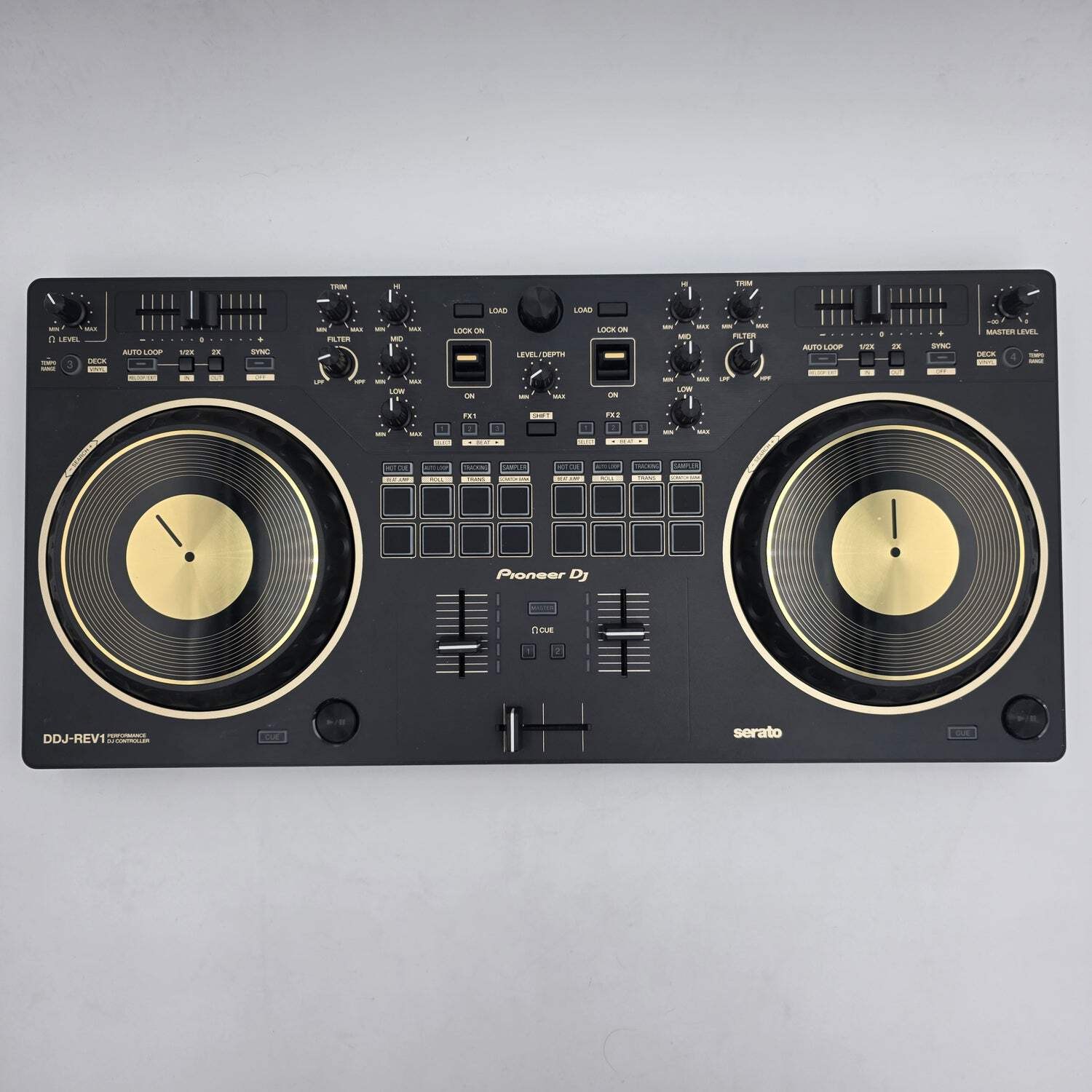 Pioneer DJ DDJ-REV1 Serato Gold Performance 2-Channel DJ Controller
