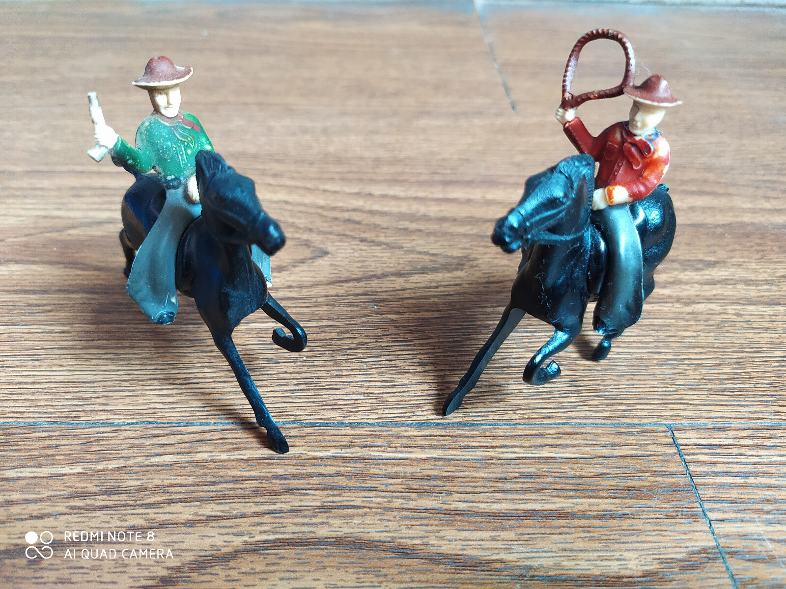 Rare vintage Cowboy on horse pencil sharpeners of 80's made in Germany.