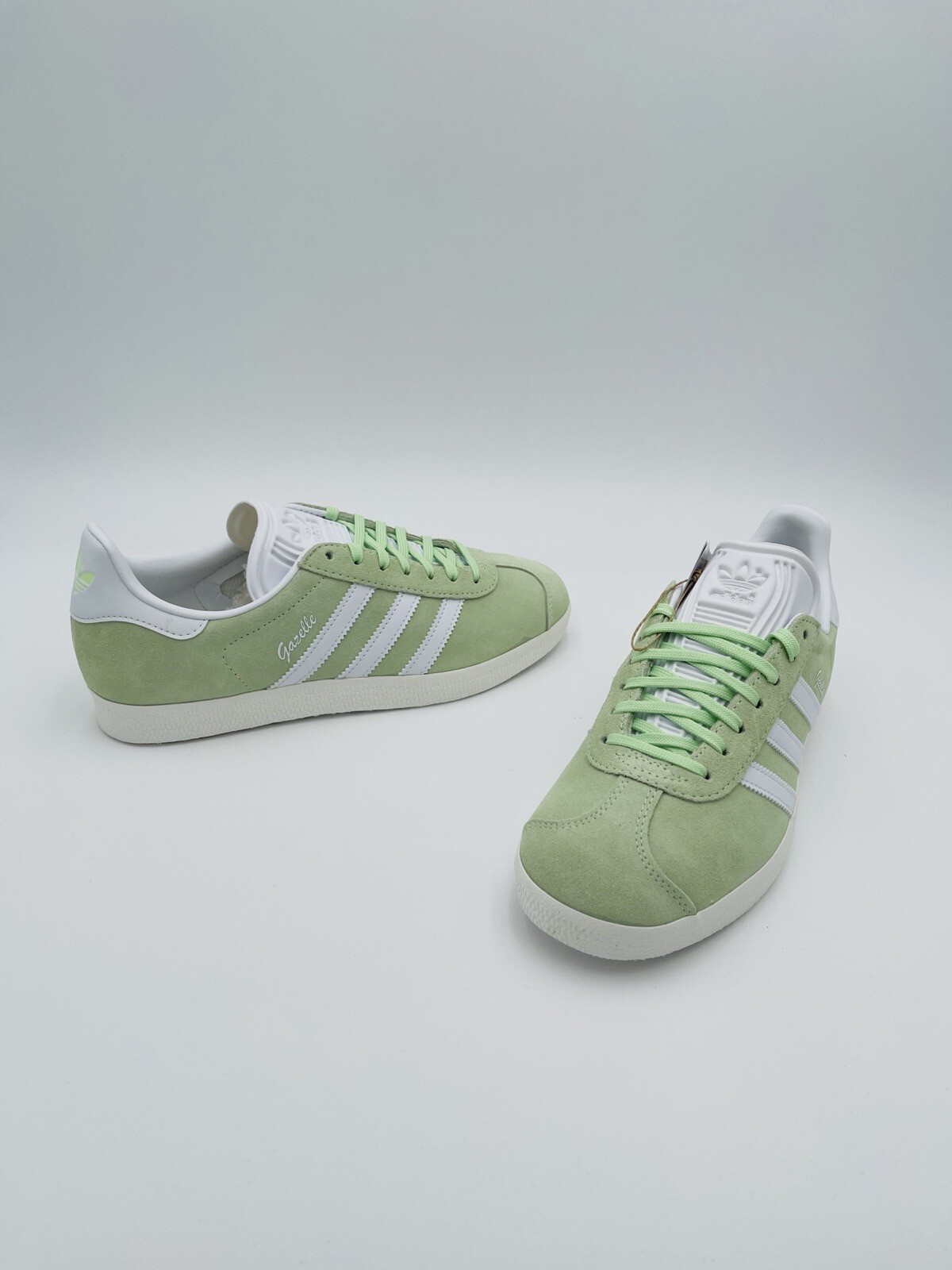 Adidas Womens Gazelle Originals Matcha Green White IE0442