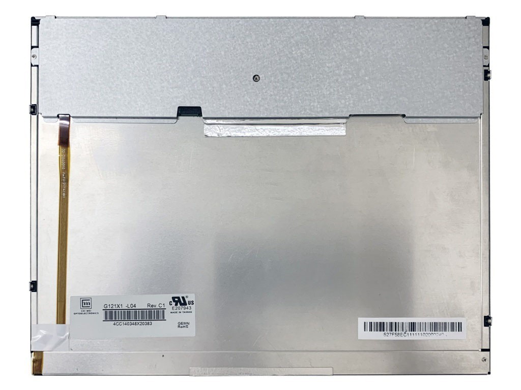 12.1 inch TFT-LCD G121X1-L04 Industrial LCD screen display panel by CMO 1024×768