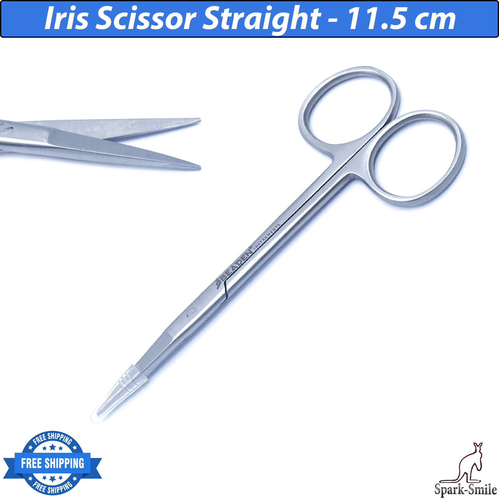 Surgical Iris Straight Tissue Scissors Gum Stitch Veterinary Laboratory Tools CE