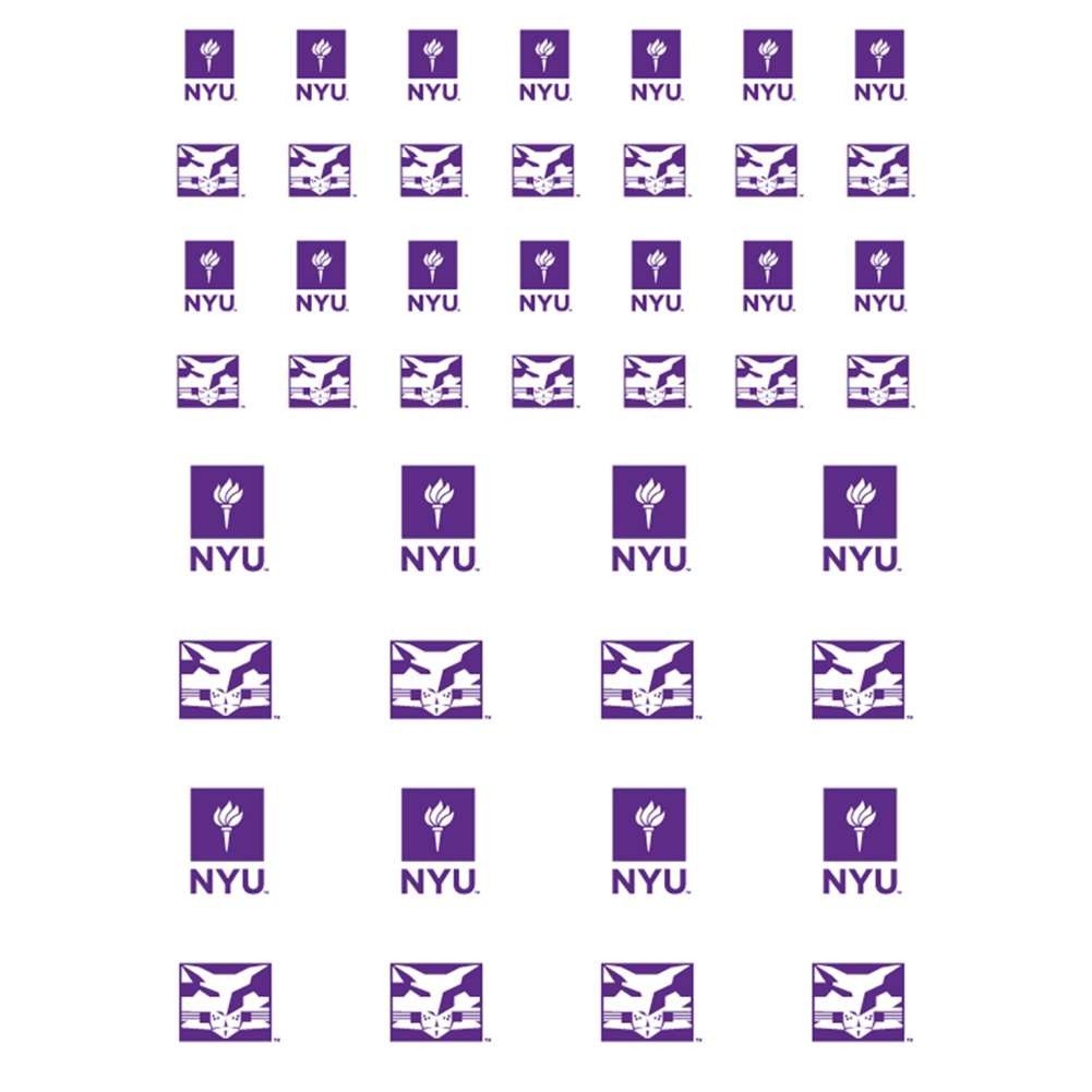 NYU Bobcats Small Sticker Sheet - 2 Sheets