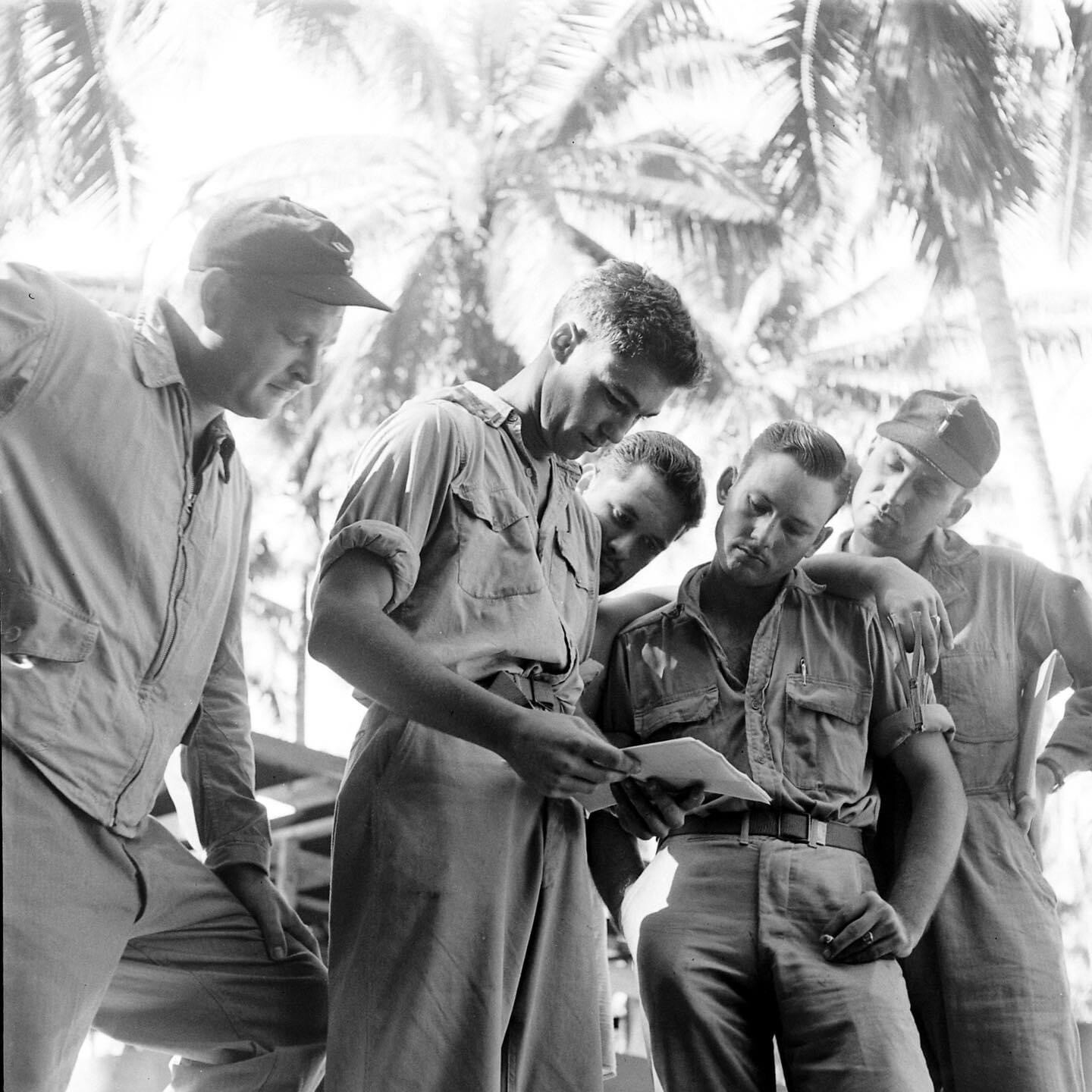 WW2 WWII Photo World War Two / US Navy VF-21 Blackjack Squadron Guadalcanal 1943