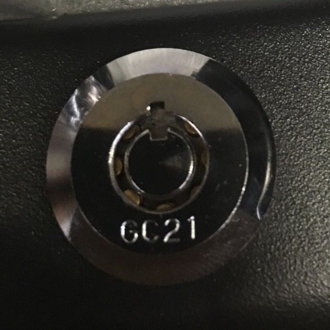 GC21 2 NEW KEYS Sentry Pistol Safe Code: GC21 Handgun Key Models QAP1E & QAP1BE