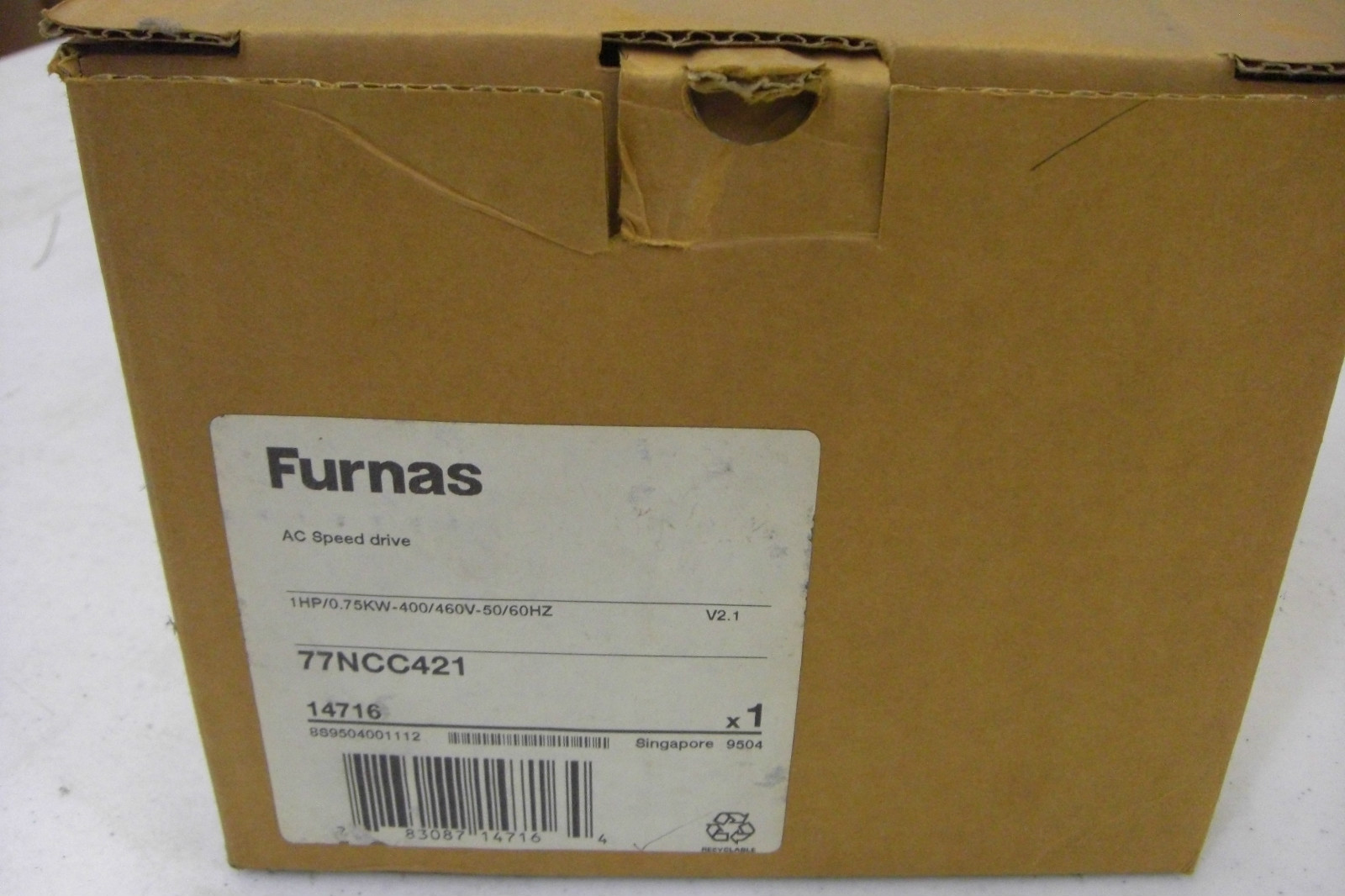 New Furnas 77NCC421 AC Drive