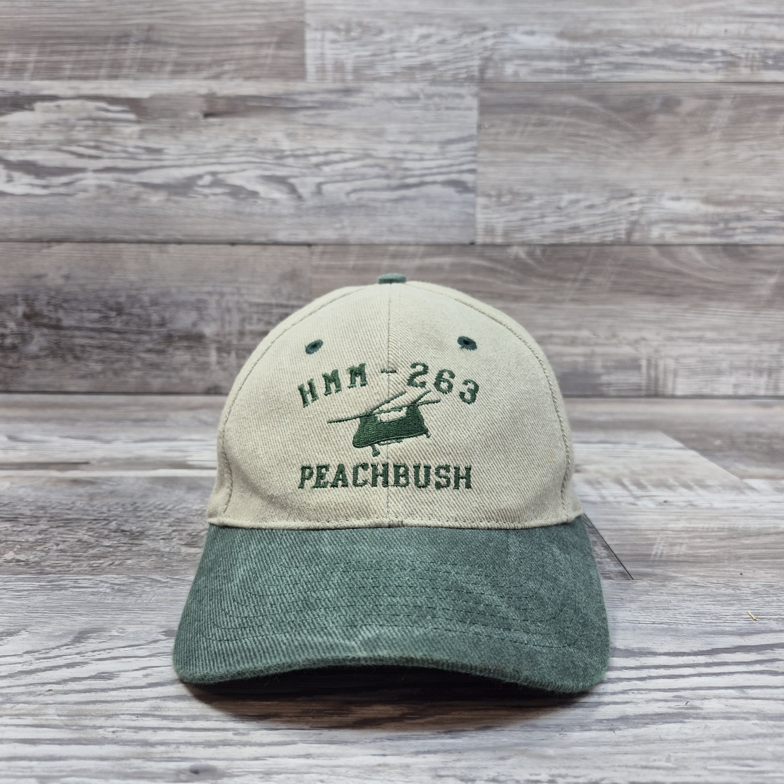 HMM-263 Peachbush Veteran Military VTG Hat Cap Adult Mens Adjustable Snapback