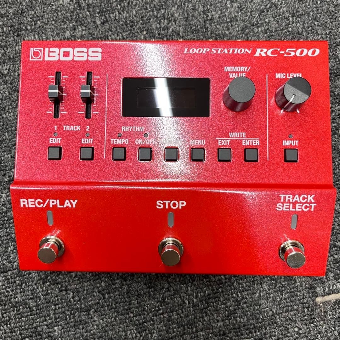 BOSS RC-500 Loop Station Compact Stompbox Electric Guitar Effects Pedal Used