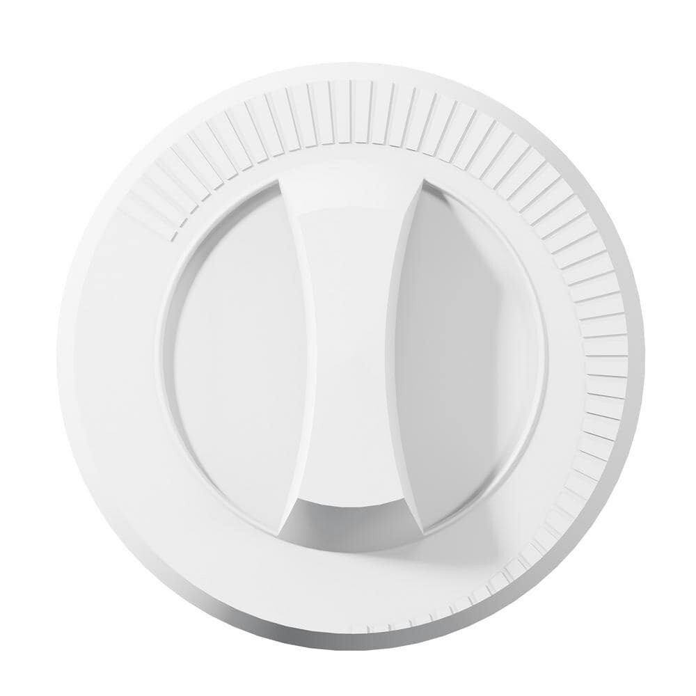 CADET White Twin Knob Com-Pak Plus/Com-Pak Heater Accessory
