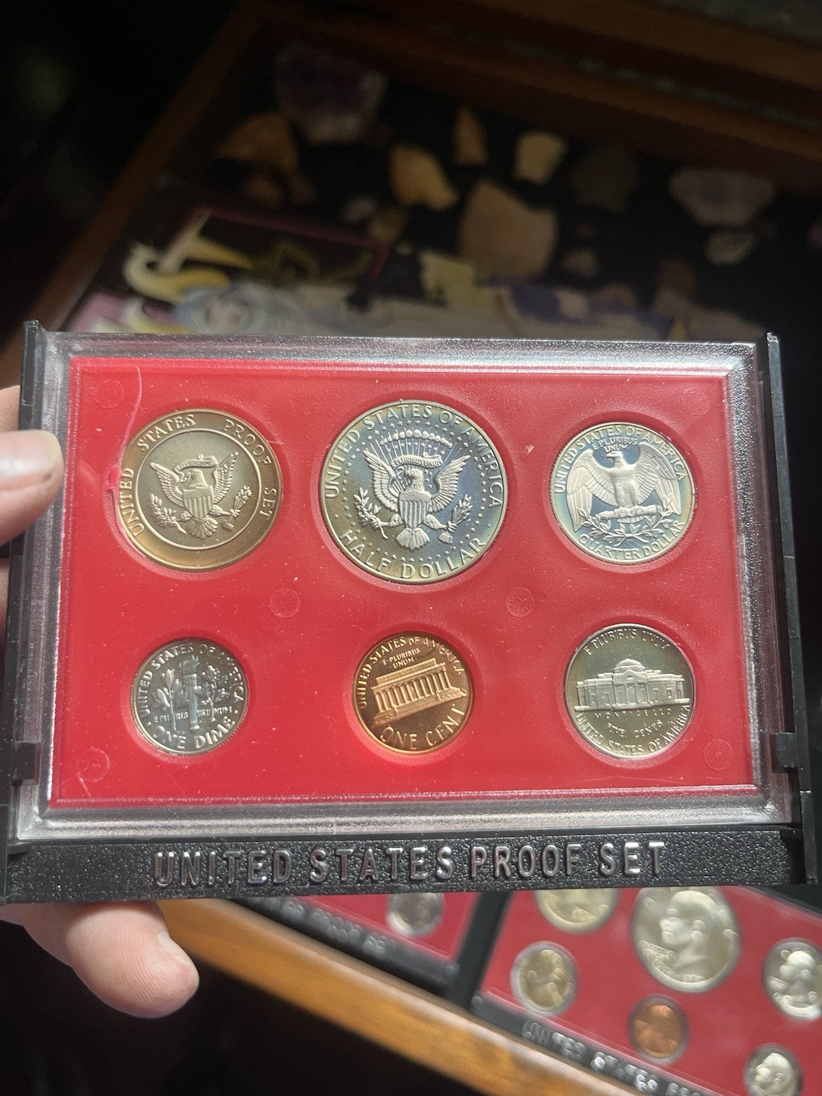 1972 United States Proof Set San Francisco (S) Original Case 50C