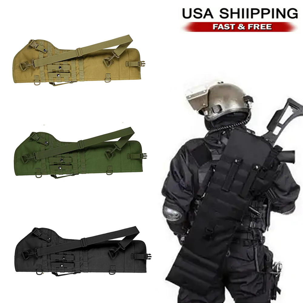 New Rifle Case Tactical Black Scoped Rifle Gun Shoulder Sling Bags RANGE BAG