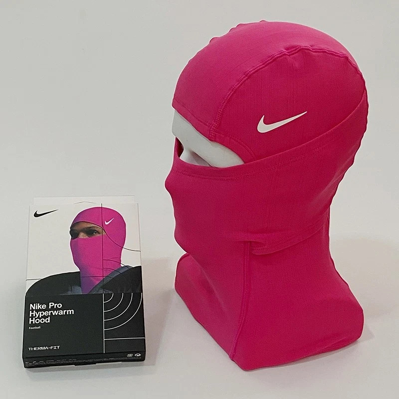 Nike Pro Therma-Fit Hyperwarm Hood Ski Mask Pink Color - Same Day&Fast Shipping