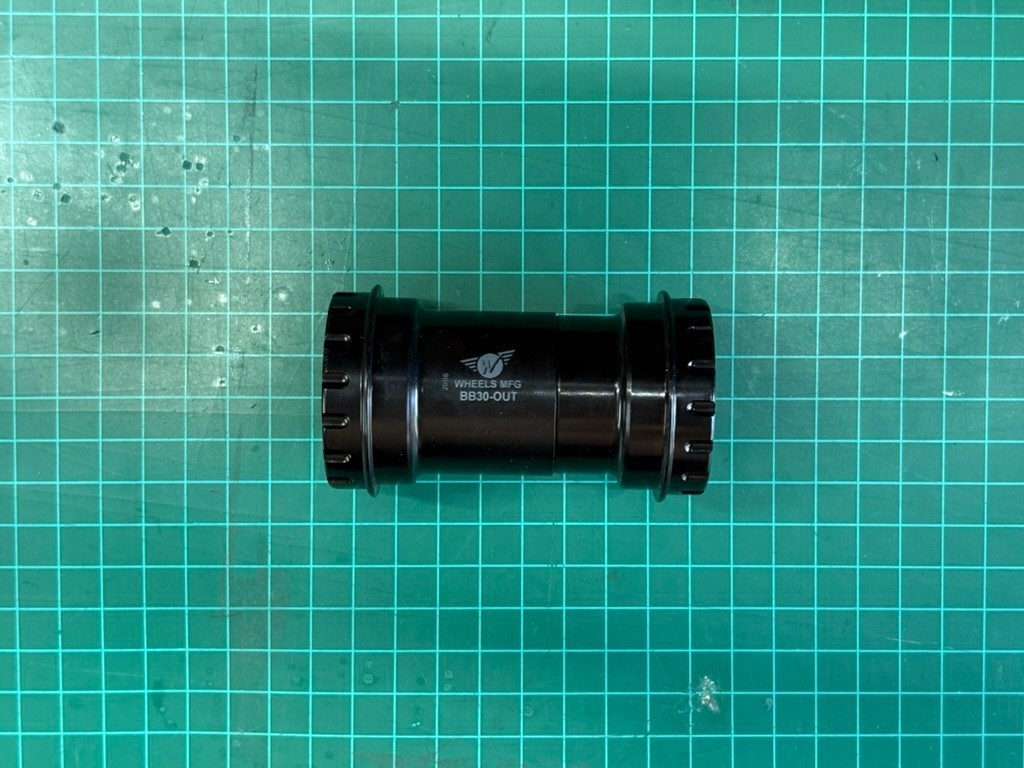 Wheels Mfg BB30-OUT Outboard Bottom Bracket Black ~122g