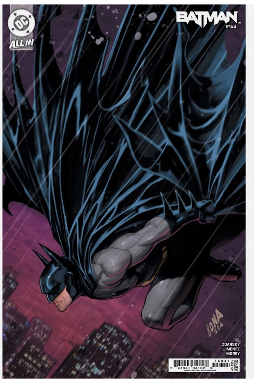 BATMAN #153 DC COMICS 2024 DAVID NAKAYAMA VARIANT NM