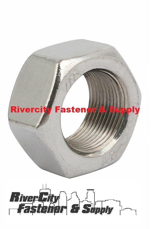 (1) M22-1.5 Left Hand Thread Nuts Stainless 22mm x 1.5  M22x1.5 Fine Thread