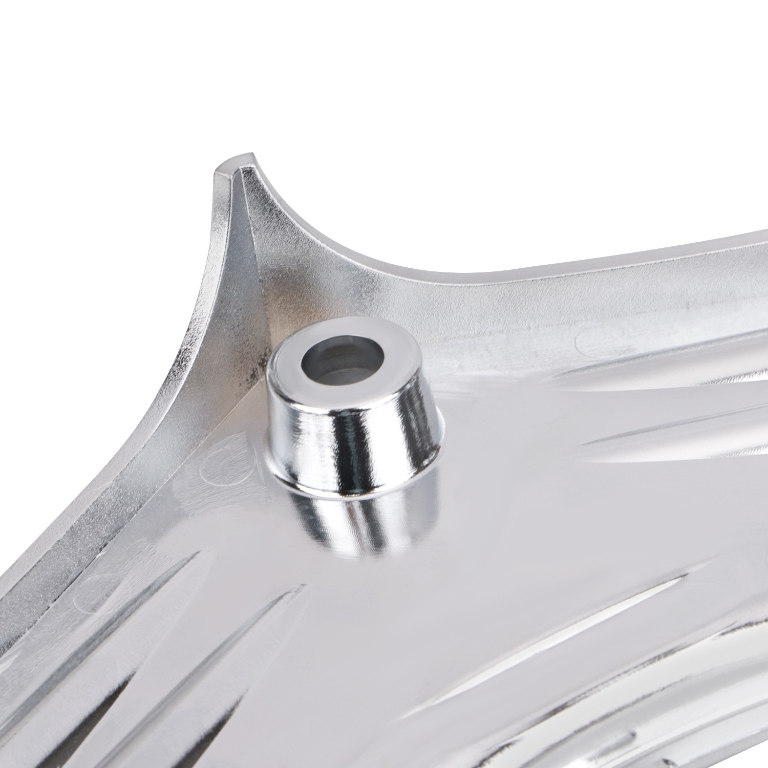 Chrome Cylinder Base Cover Fit For Harley Softail FXSTD Electra Glide FLHTC FLHT