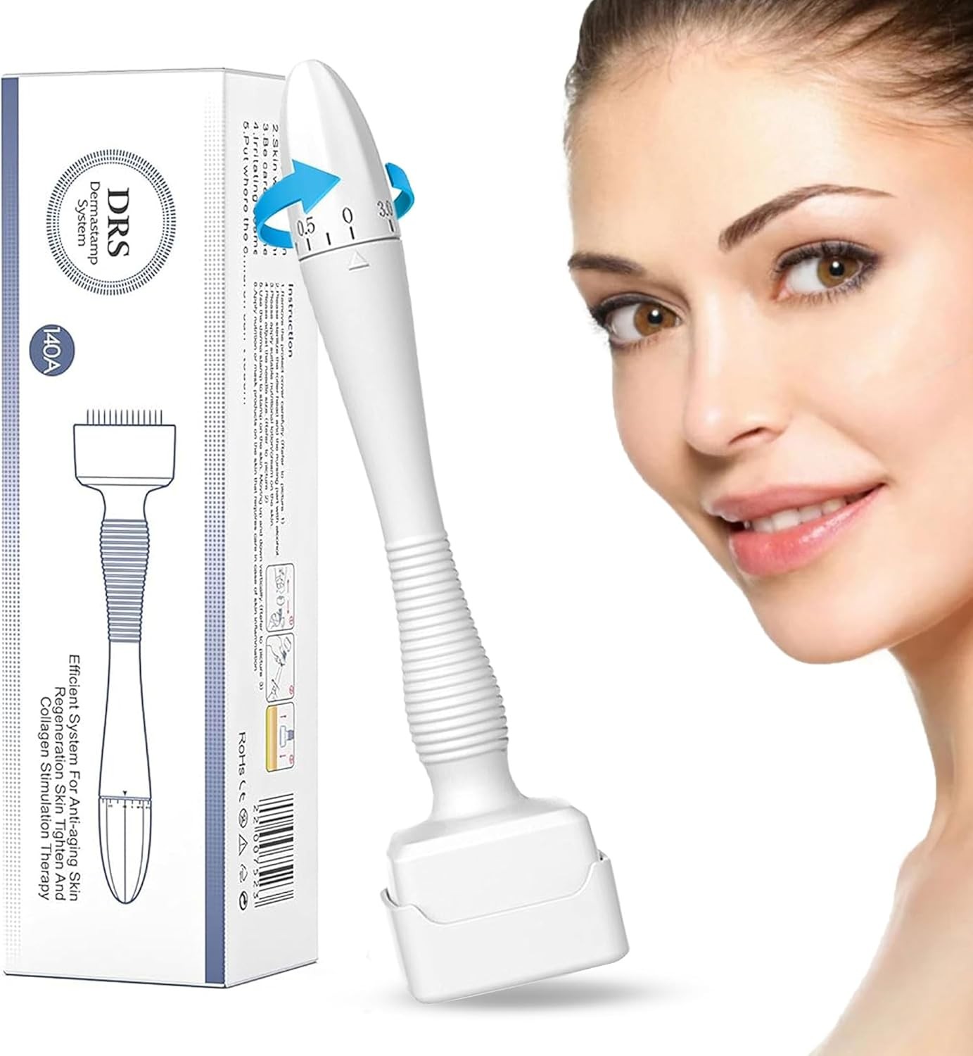 Microneedle Derma Stamp - Microneedling Micro Needling for Face Body