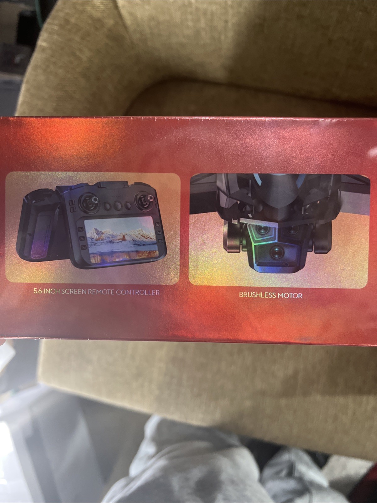 Drone SMS MAX 4k 5.6” REMOTE BRAND NEW $2k RETAIL