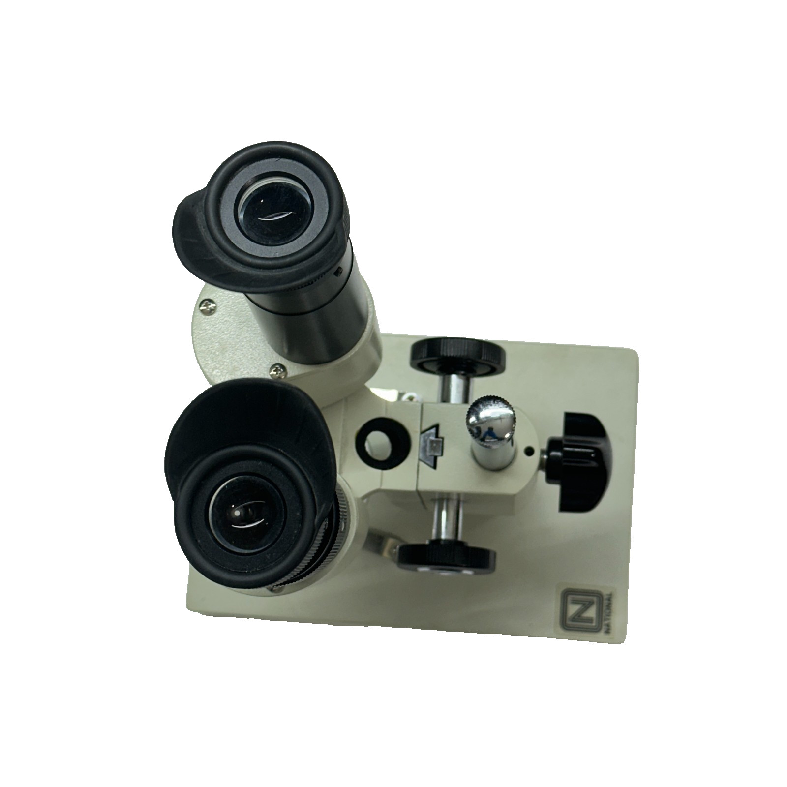 National Optical Binocular Stereo Microscope W10X/20 Eyepieces 2X Objective Lab