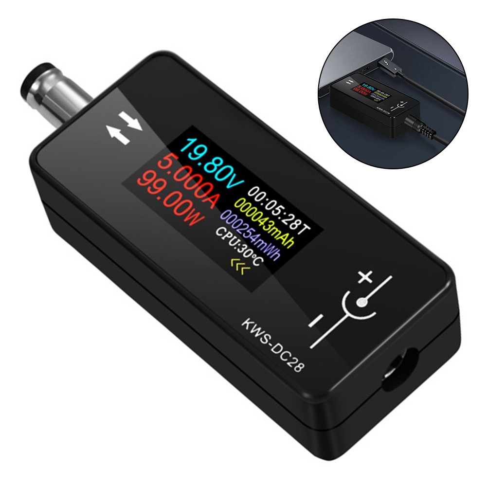 Voltage and Current Interface Tester 0 96 inch Display for Multiple Uses