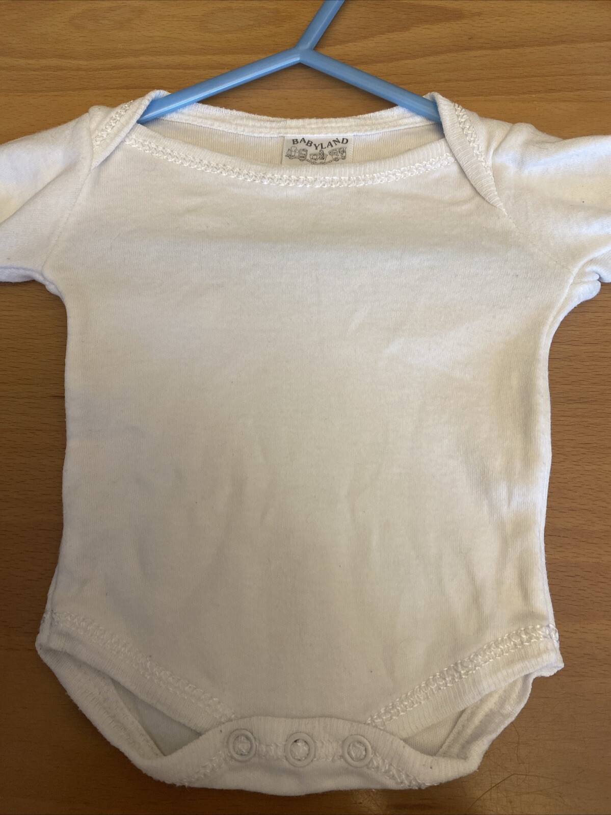 baby boys clothes Newborn Babyland White Cotton Short Sleeve Popper Vest Top
