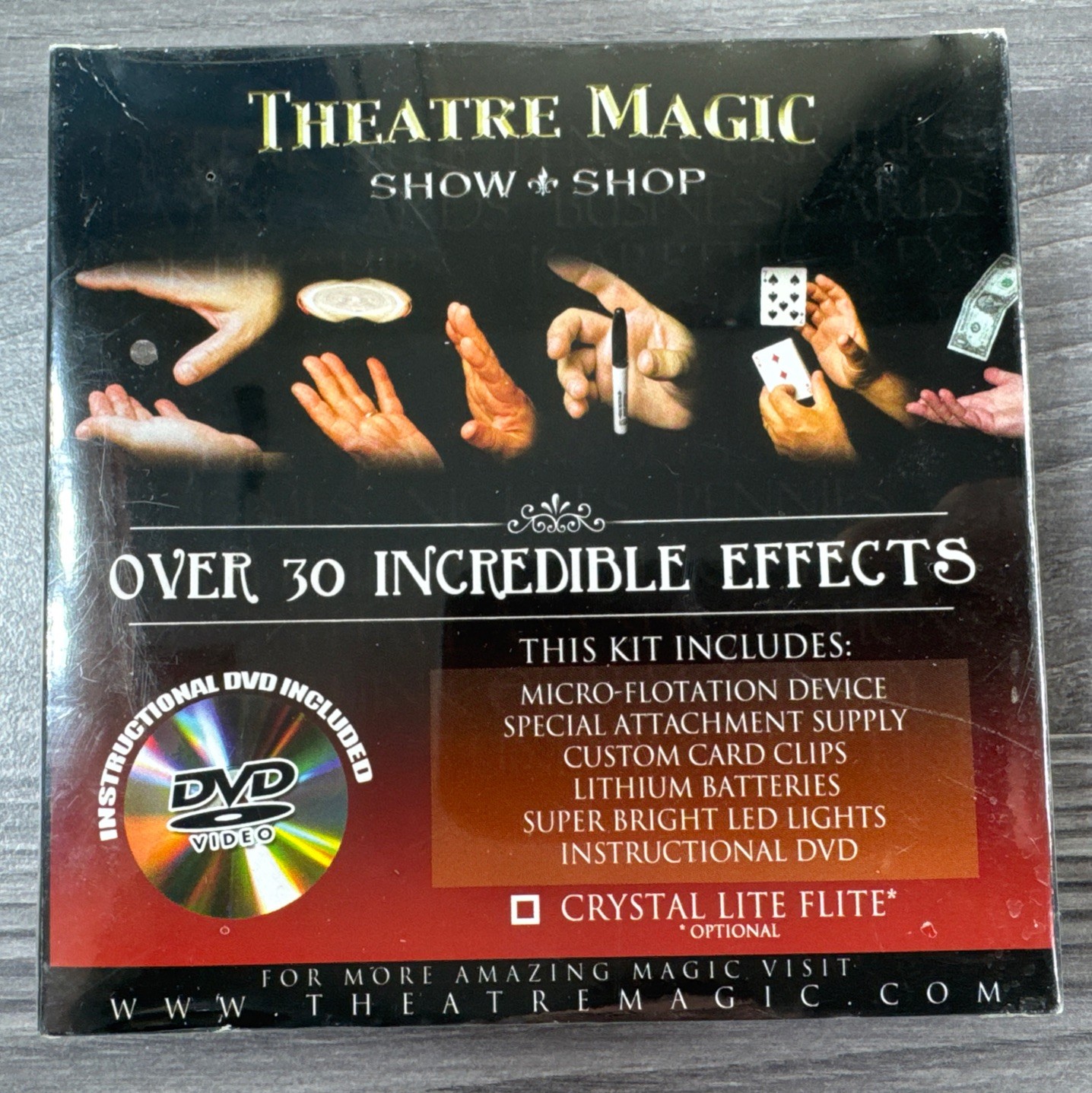 Theatre Magic Presents Sponge Ball Magic & The Levitator - Magic Tricks W/ DVD