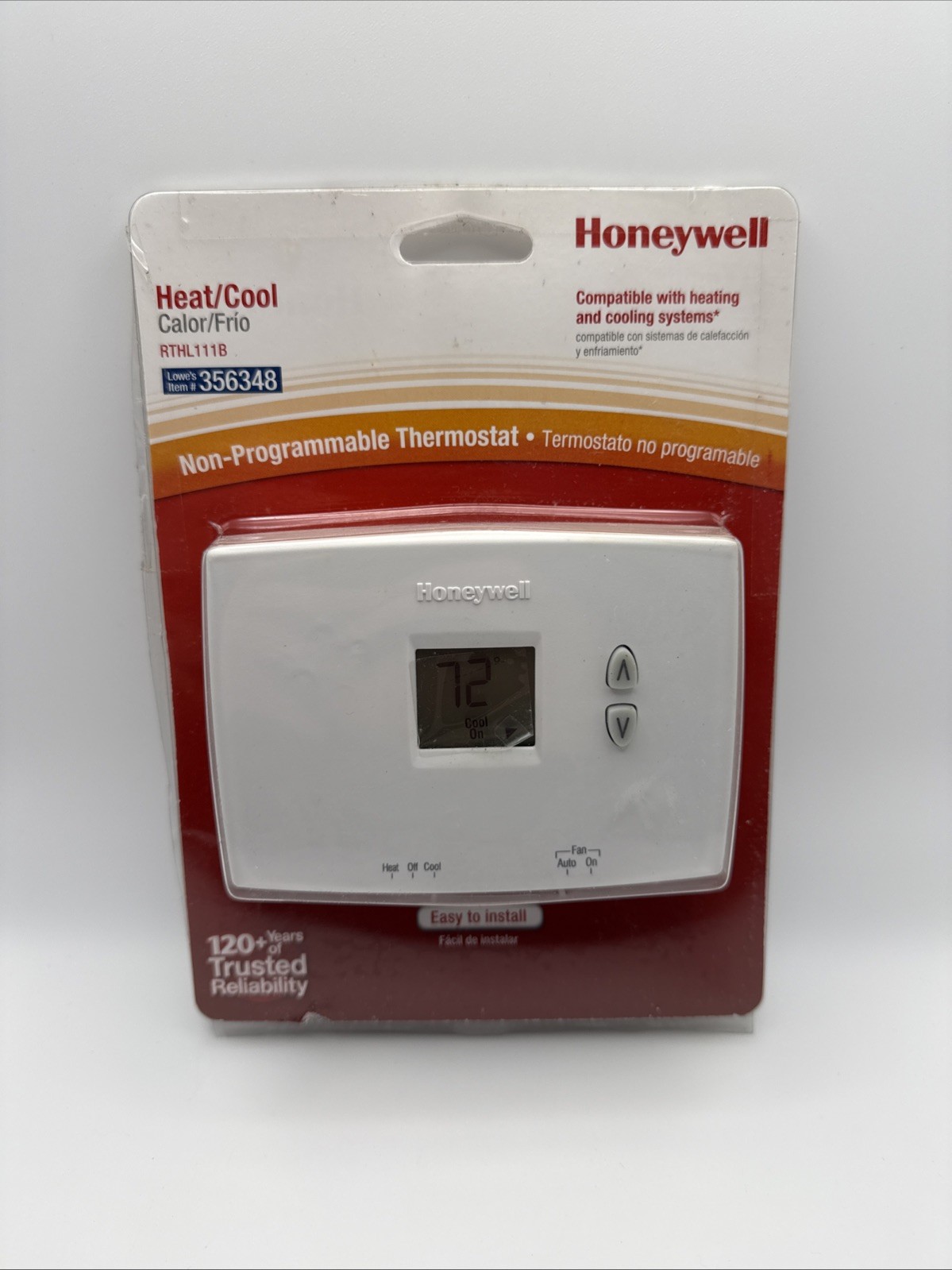 Honeywell RTH111B Thermostat for Home Digital Non Programmable Simple Brand New