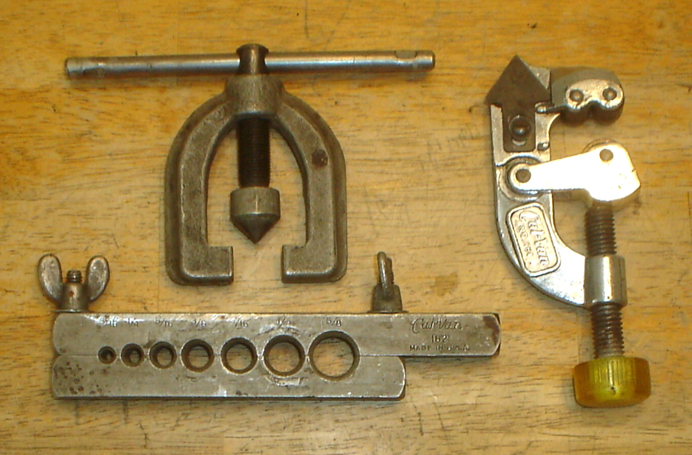 Vintage Cal-Van No. 162 Flaring Tool & No. 161 Pipe Cutter Made In USA