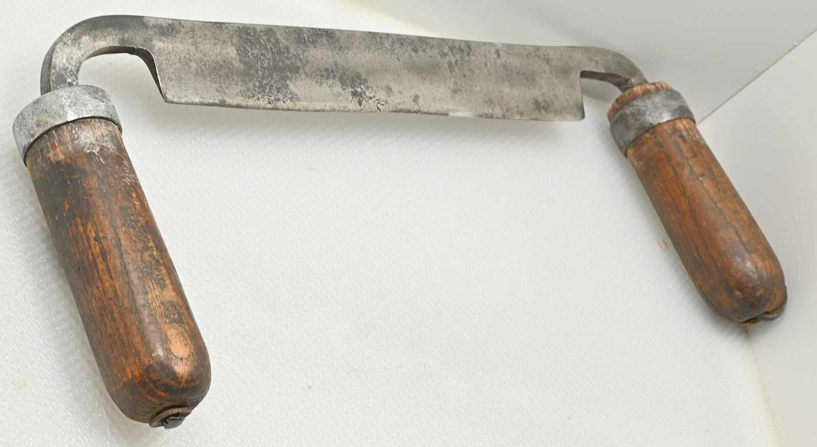 ✨Vintage 8-3/4" Unbranded Blacksmith Made Drawknife (INV P108)