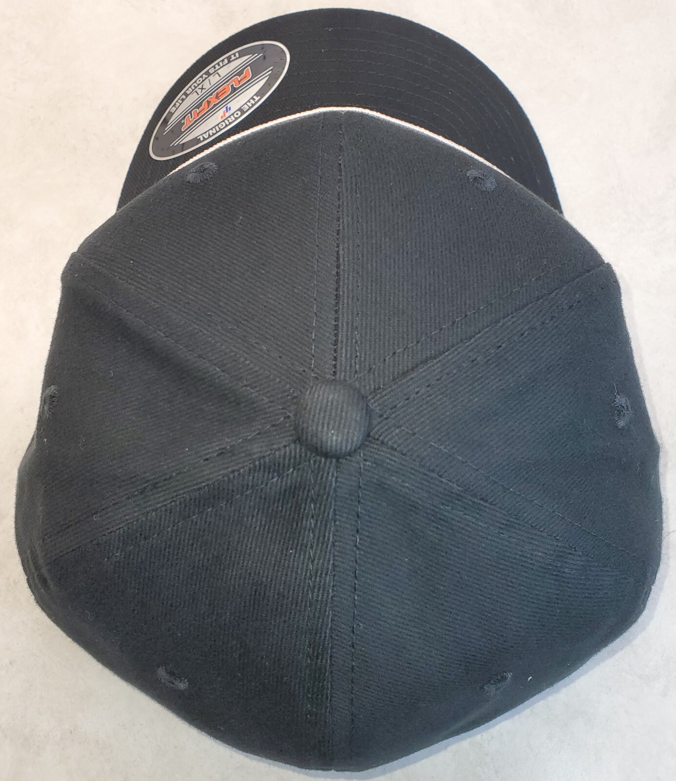 Peterbilt 379 Patch Flexfit 6377 Brushed Twill Hat / Black L/XL 7 1/8" - 7 5/8"