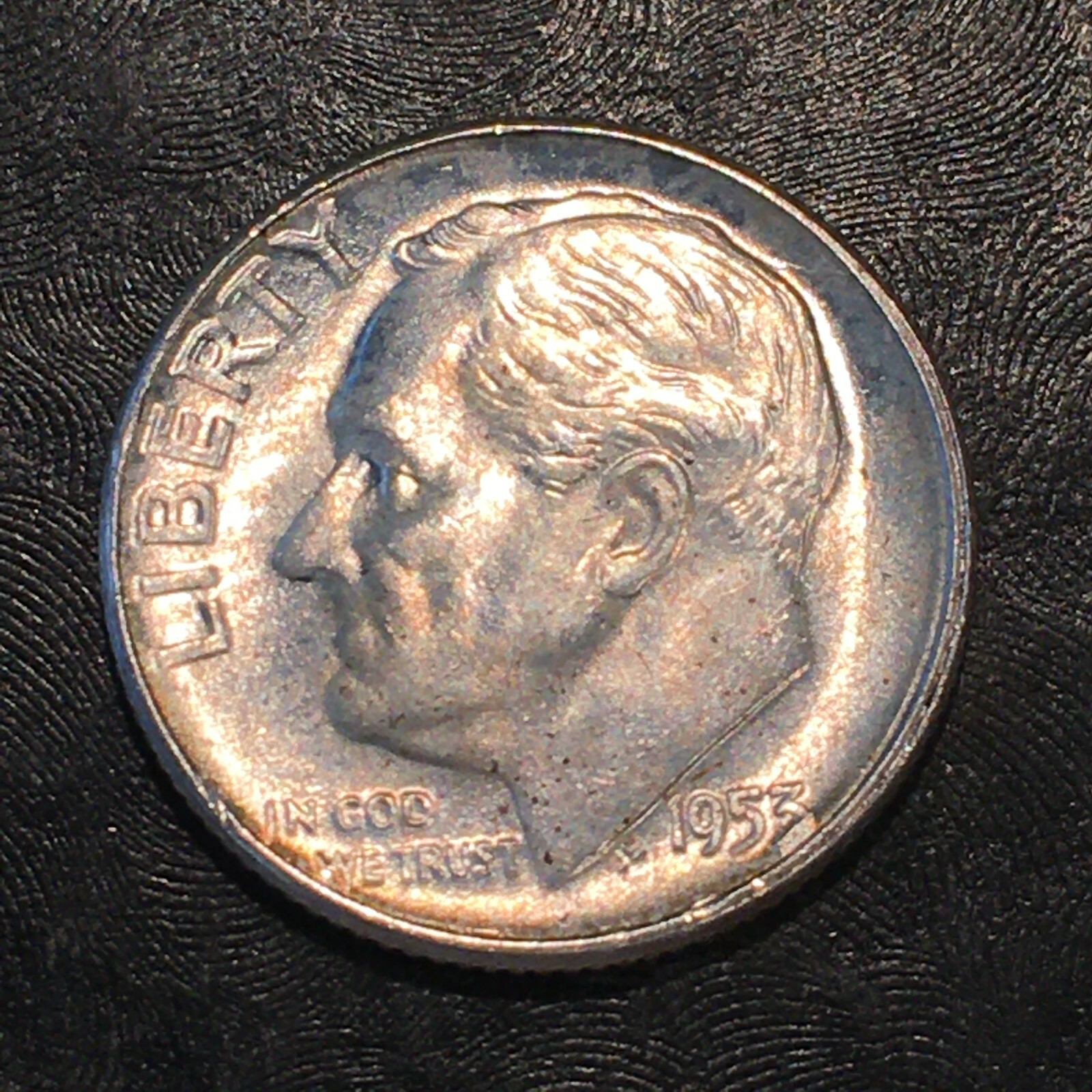 1953 Silver Roosevelt Silver Dime - High Quality Scans #M866