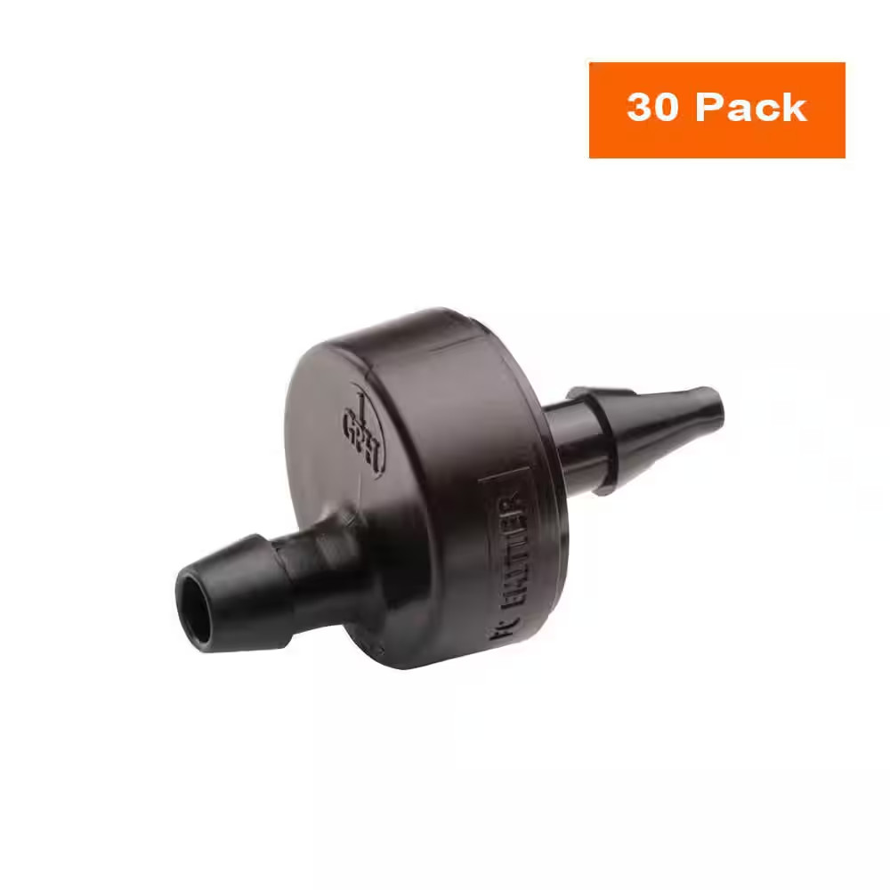 1 GPH Pressure Compensating Spot Watering Drippers/Emitters (30-Pack)