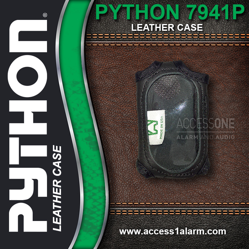 Python 7941P Protective Leather Remote Control Case For Responder HD Remote
