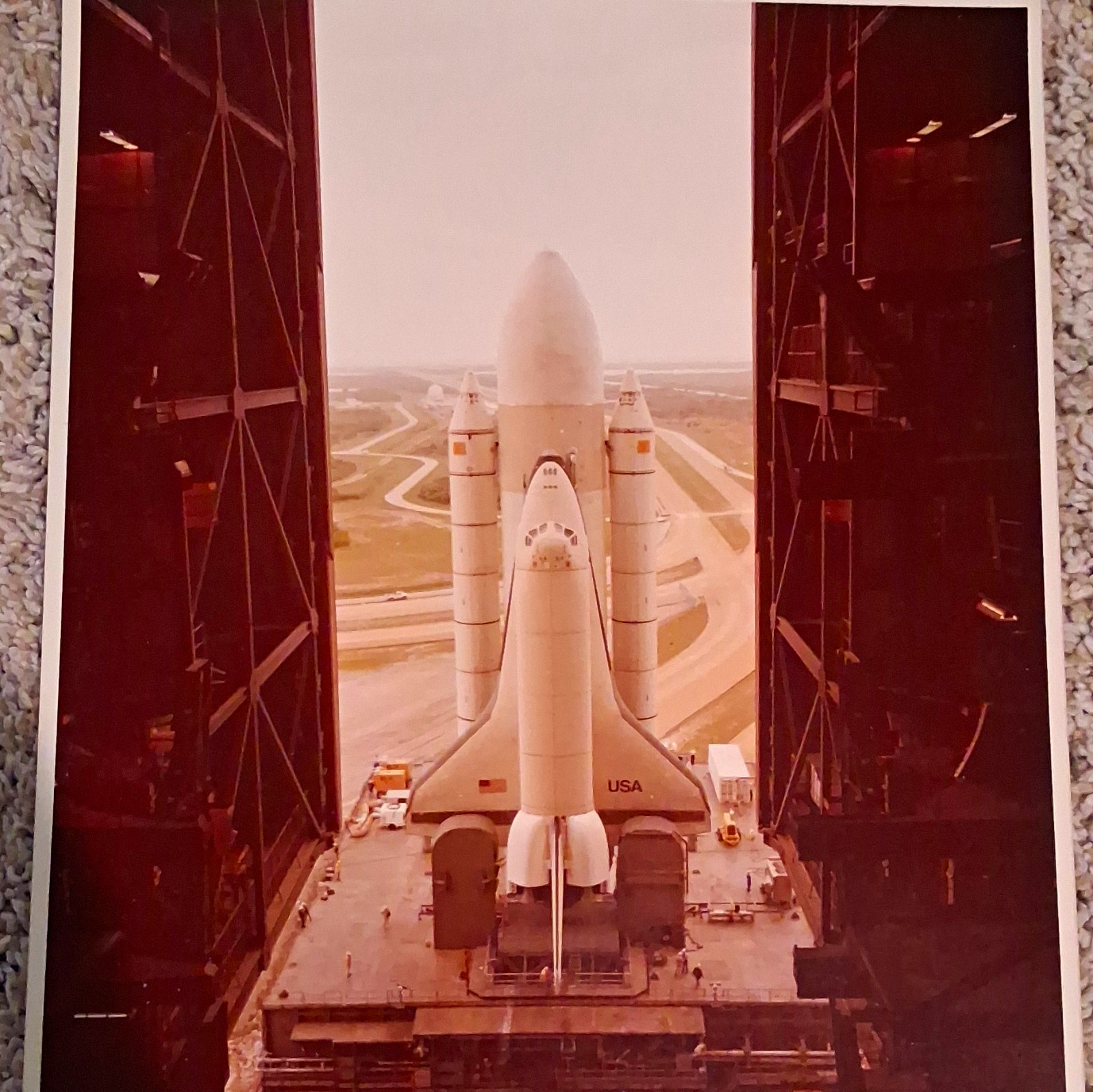 Space Shuttle Exploration Mission Launch Pad Photograph Print Astronauts & Space