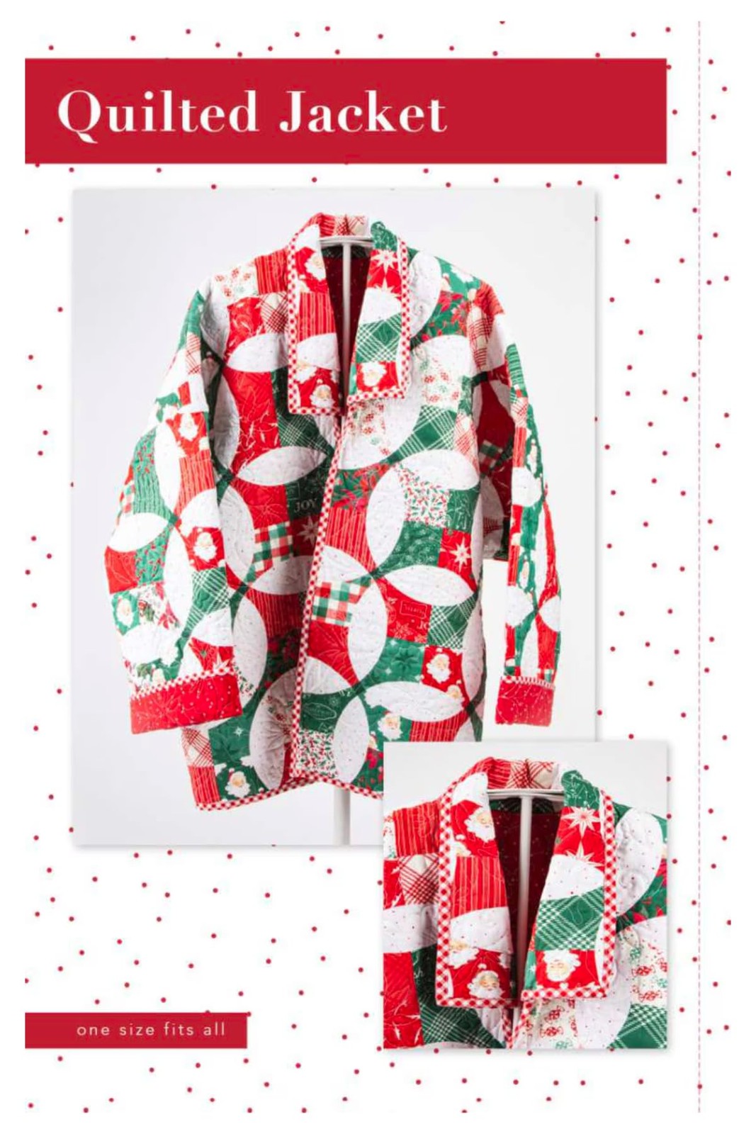 Quilted Jacket Pattern by Paula McKinlay
