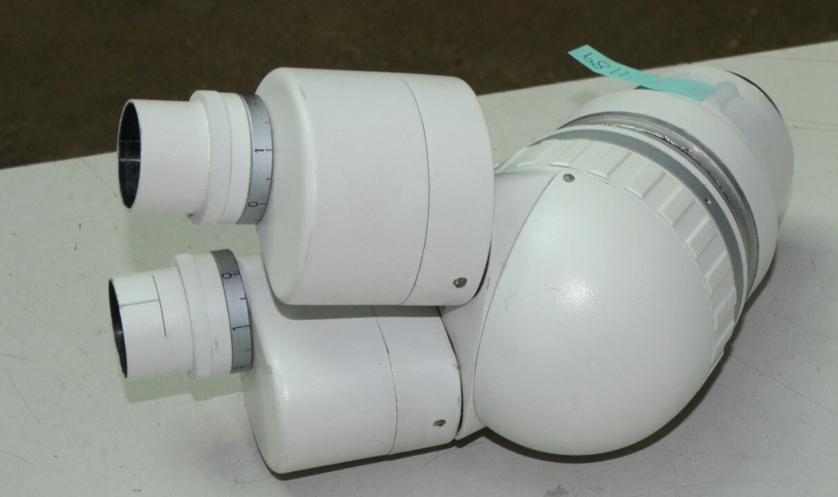 Binocular Stereo Zoom Microscope Head .5X Bottom Lens No Objectives