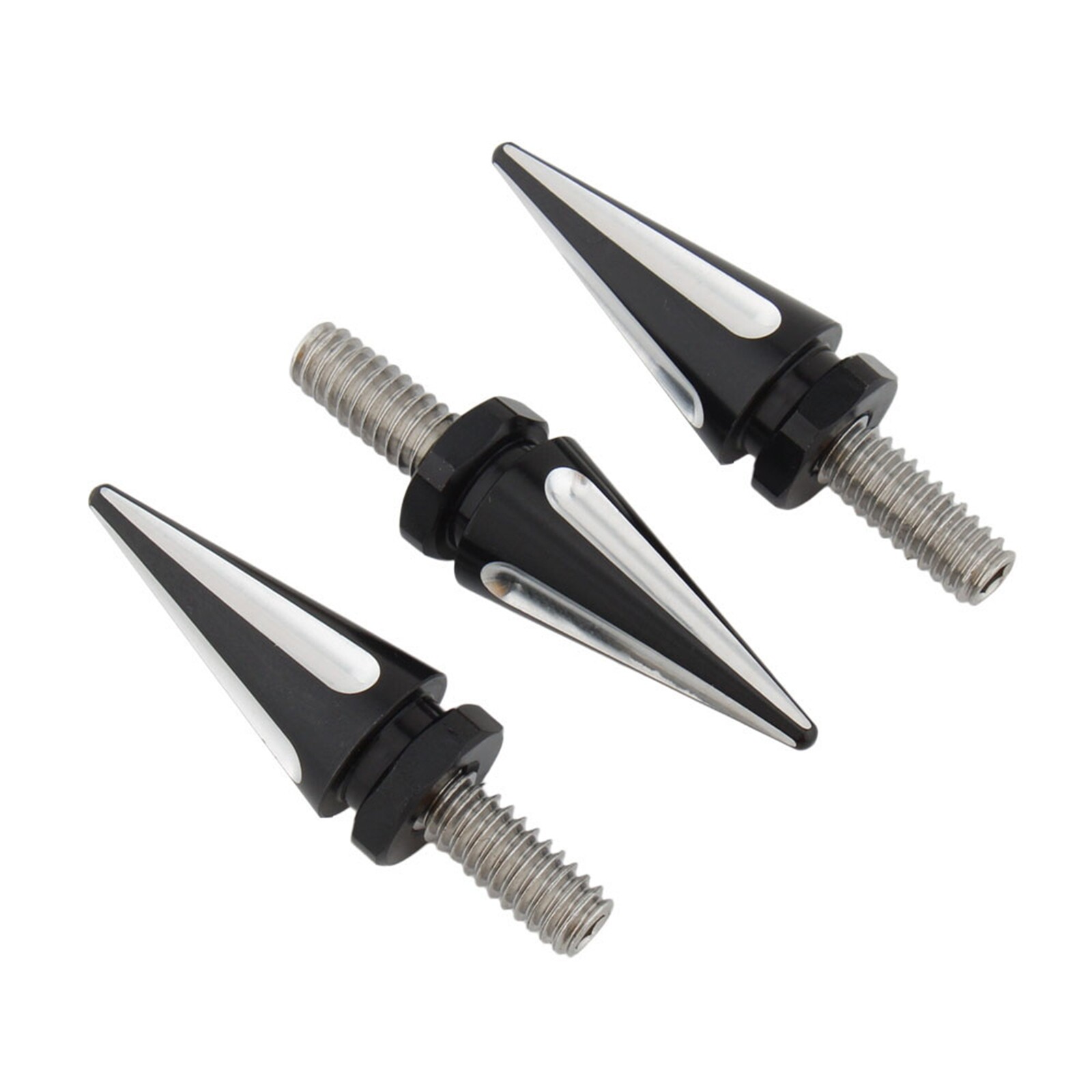 3PCS Black Windshield Screws For Harley Touring Street Glide FLHT 1996-2013
