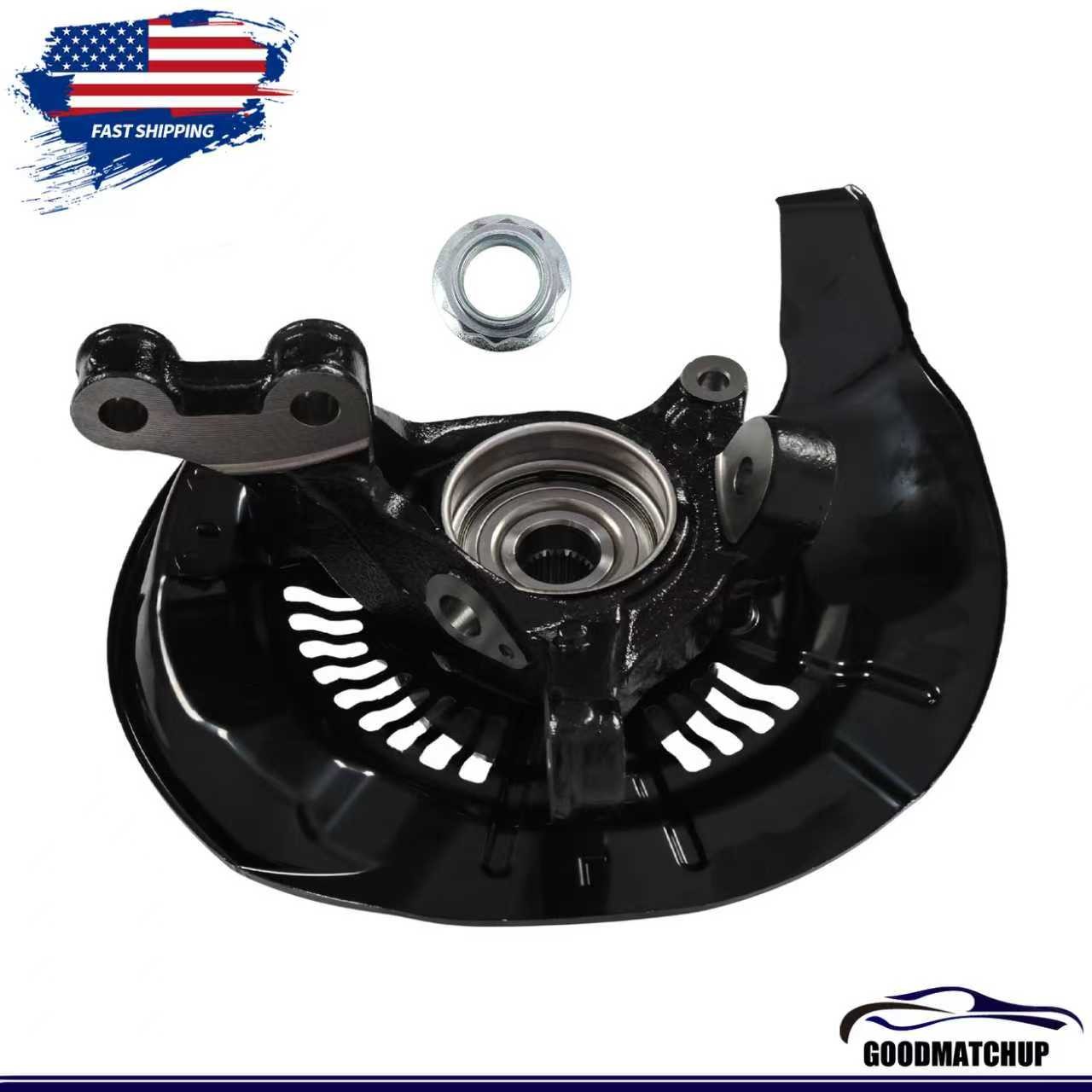 Front Left Knuckle & Wheel Hub Bearing for Toyota Highlander Lexus RX350 RX450h