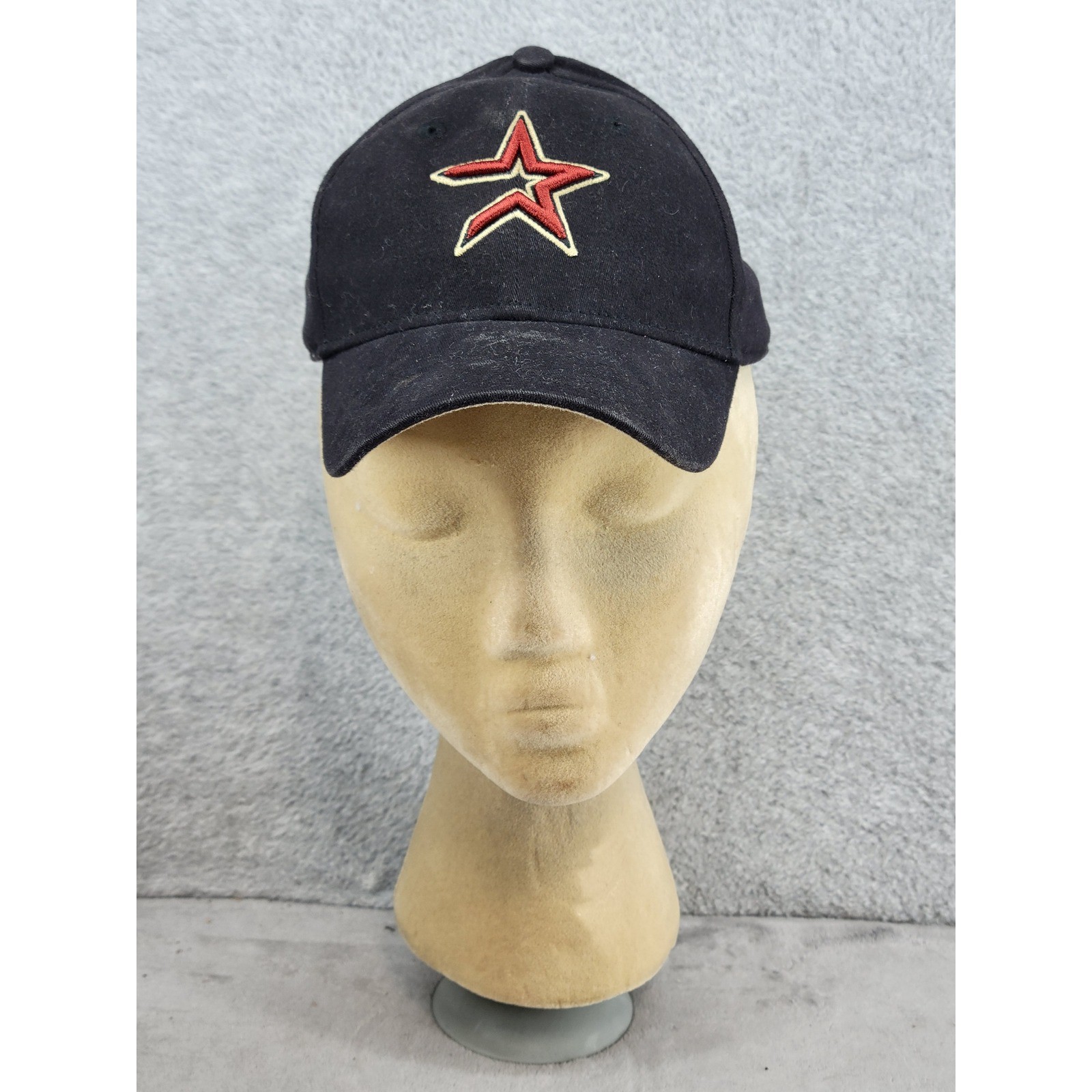 New Era Houston Astros MLB Baseball Cap Black Child Fitted Hat Authentic Star