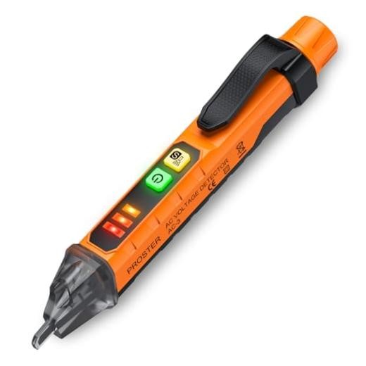 Non-Contact Voltage Tester Pen Adjustable 12 LED Indicator Voltage Tester
