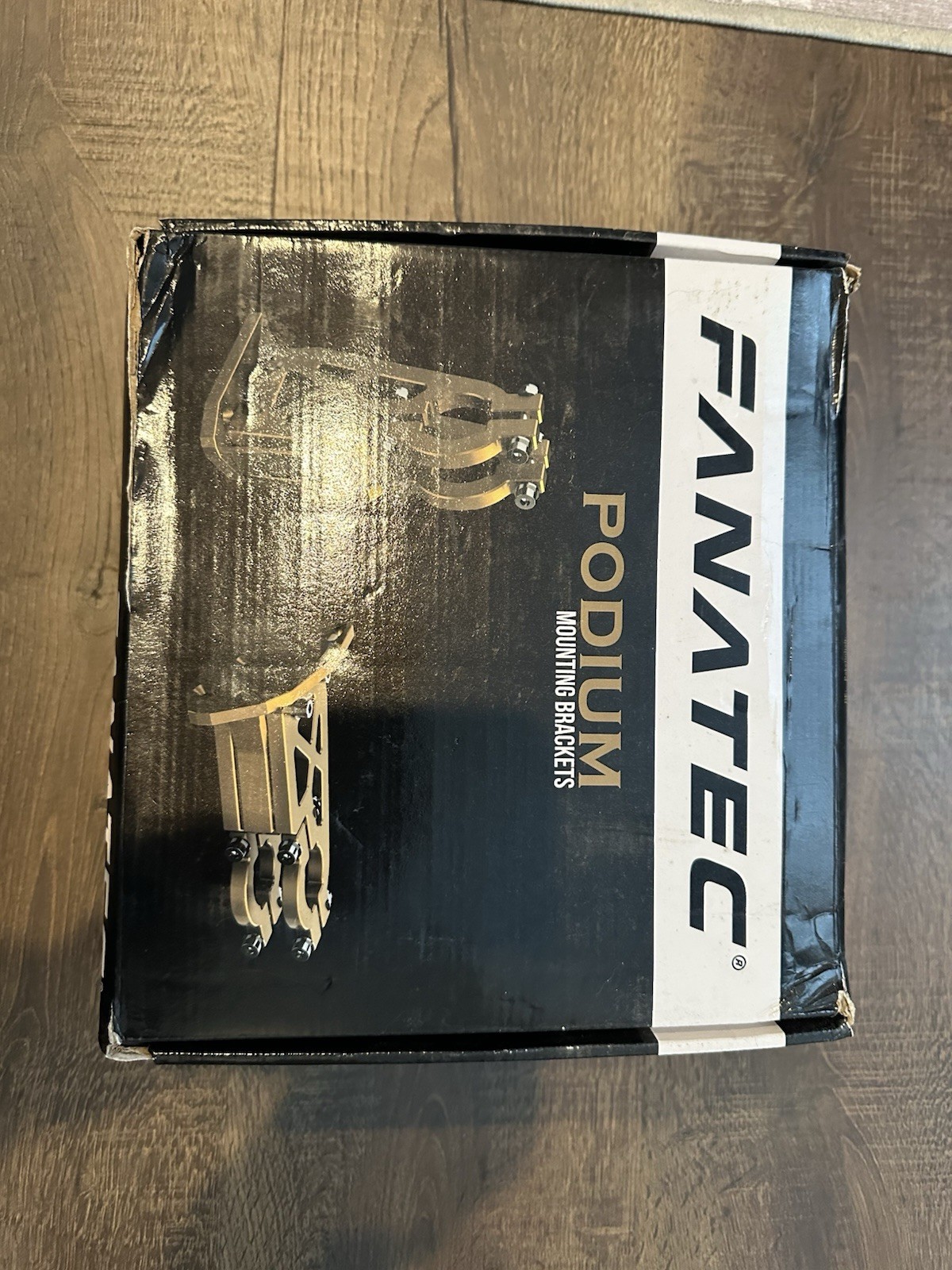 Fanatec Podium Mounting Brackets Gold Metal for Console Controller Wheel Base