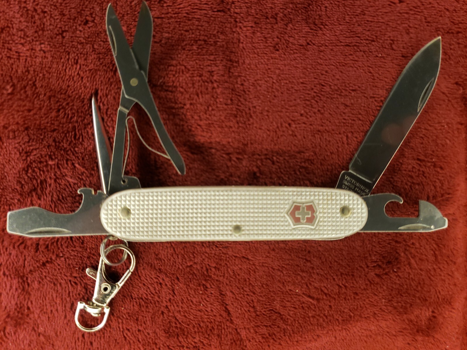 Victorinox Pioneer X Alox Swiss Army Knife 93mm, Silver color