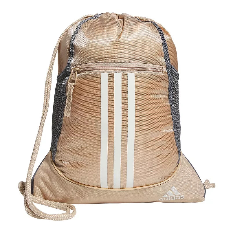 adidas Magic Beige/Off White/ Grey Alliance II Sackpack  (5157804) - NWT