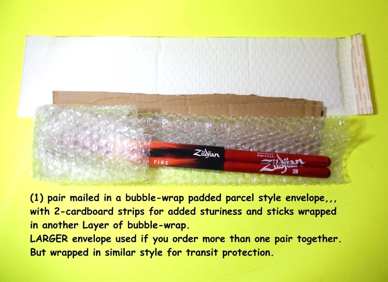 Zildjian RED drumsticks