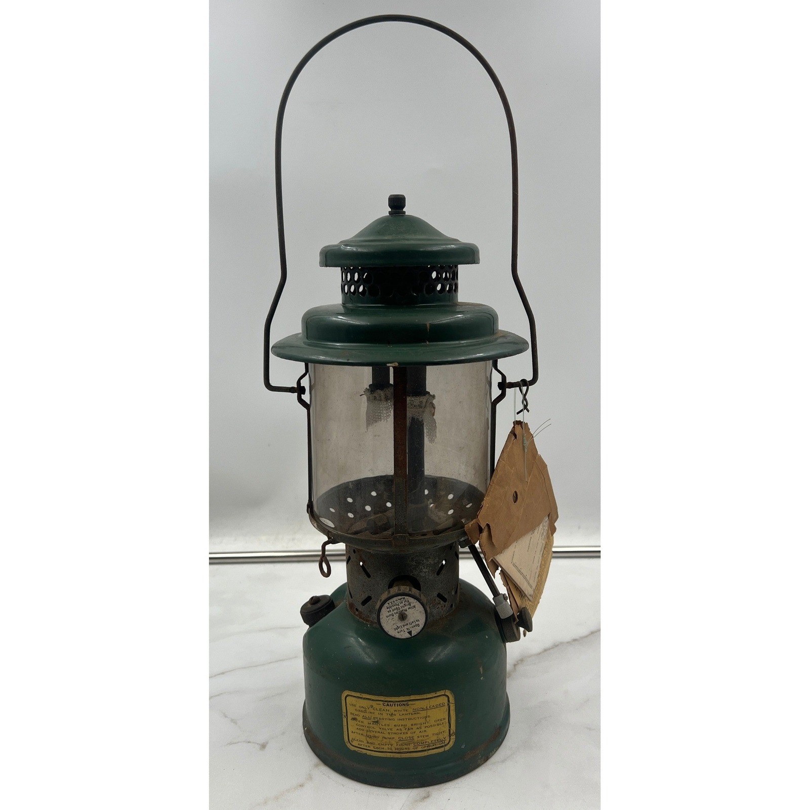 Vintage Coleman Double Mantle Lantern Model 2200 1958 US ARMY
