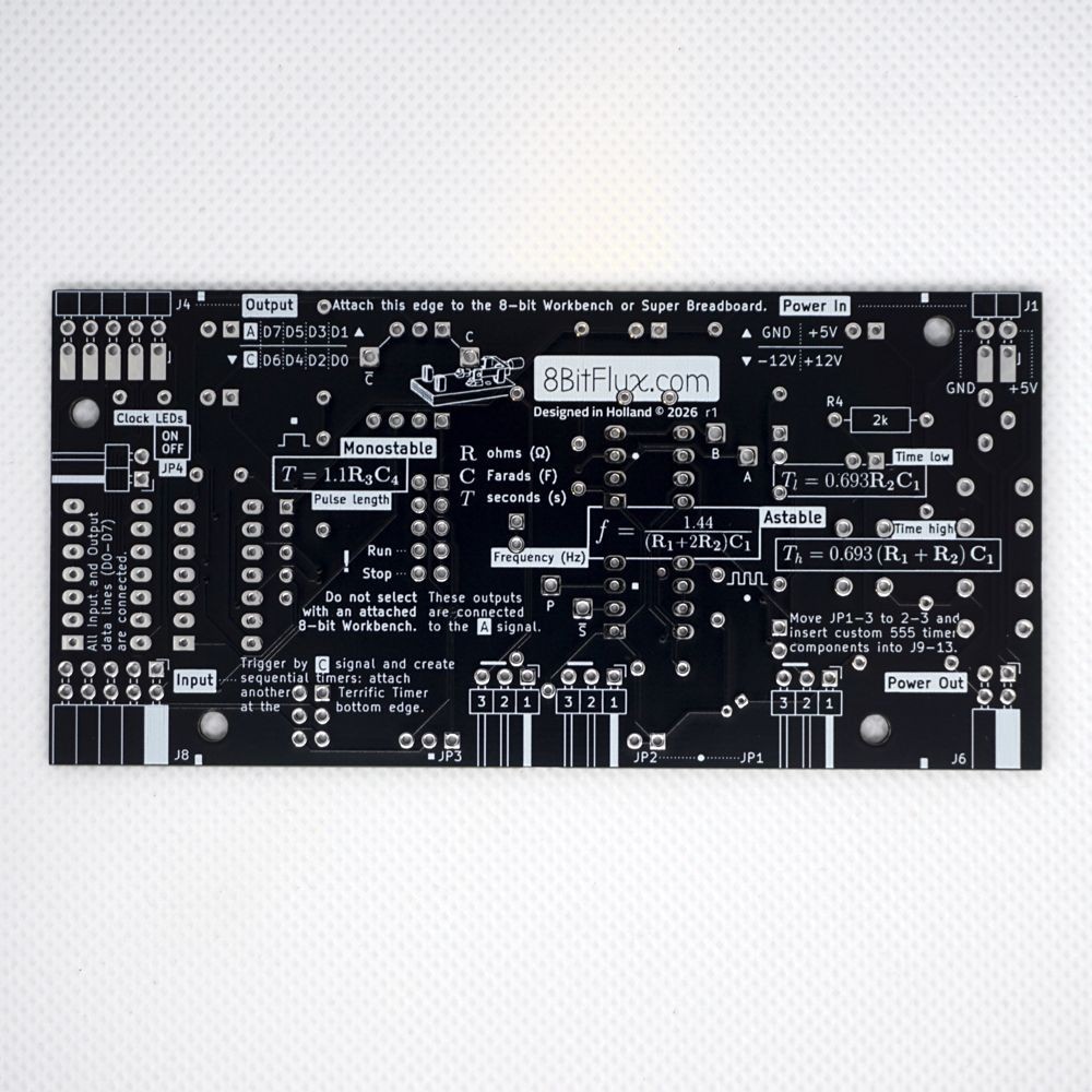 Terrific Timer DIY 555-timer Kit by 8BitFlux