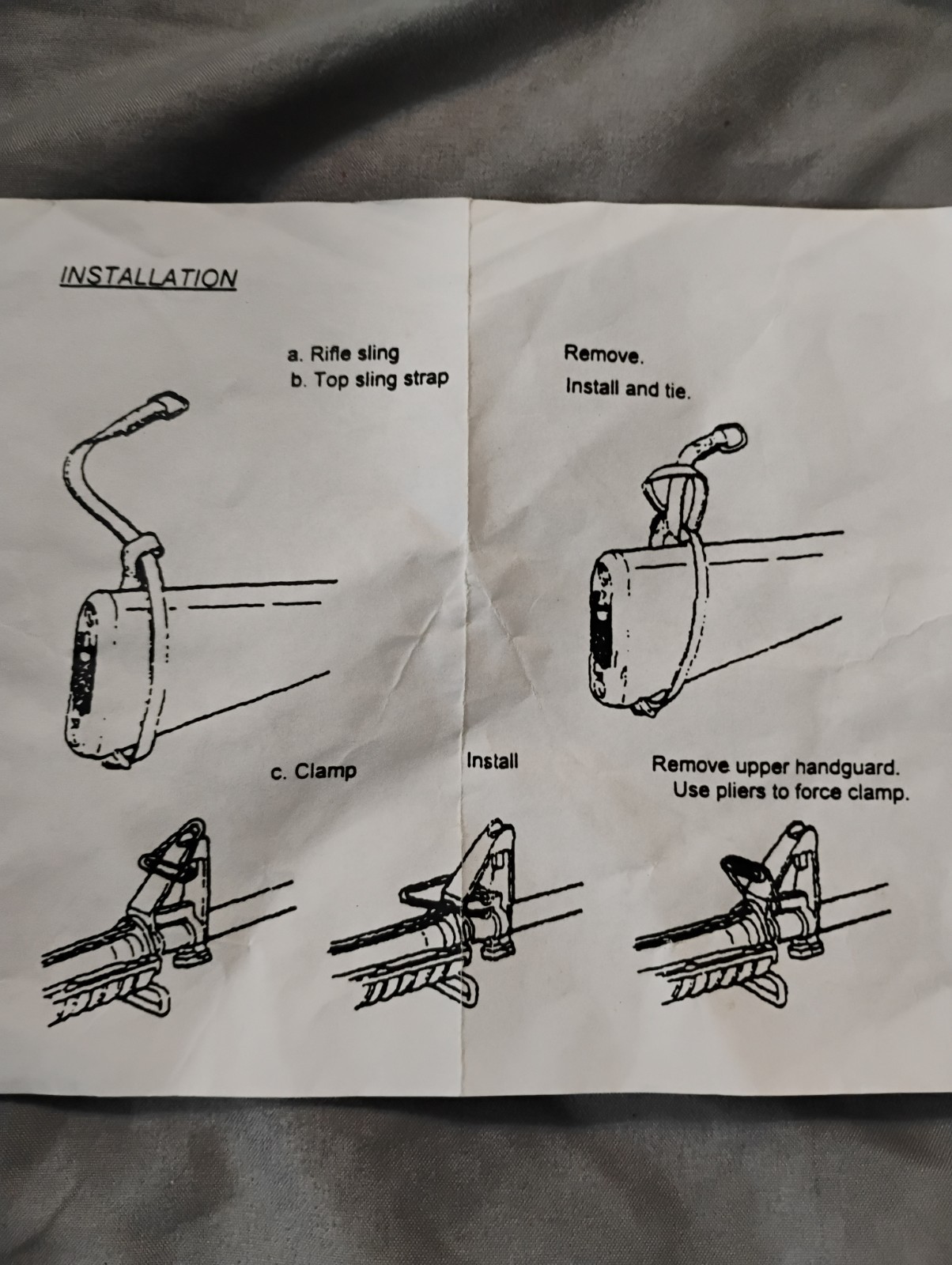 Top Sling Adapter
