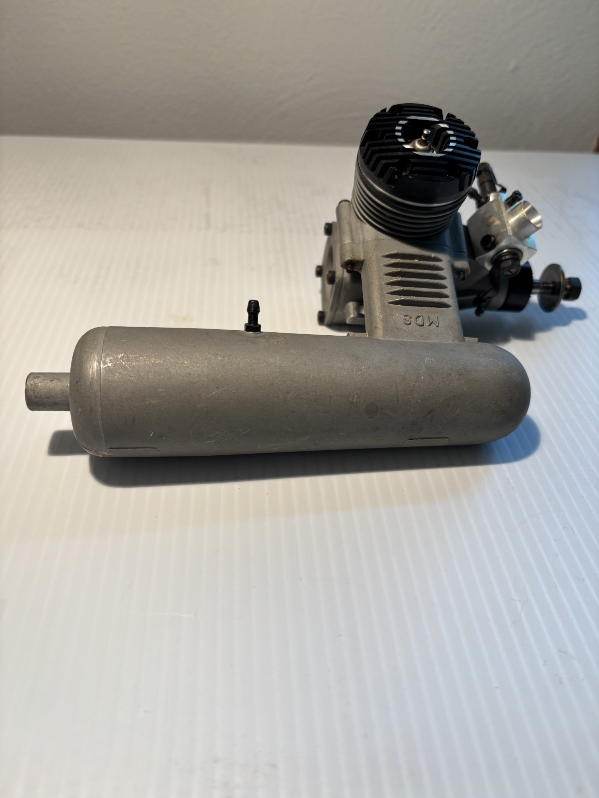 MDS .46 Glow Engine w/ Muffler – Sport Model Airplane Engine