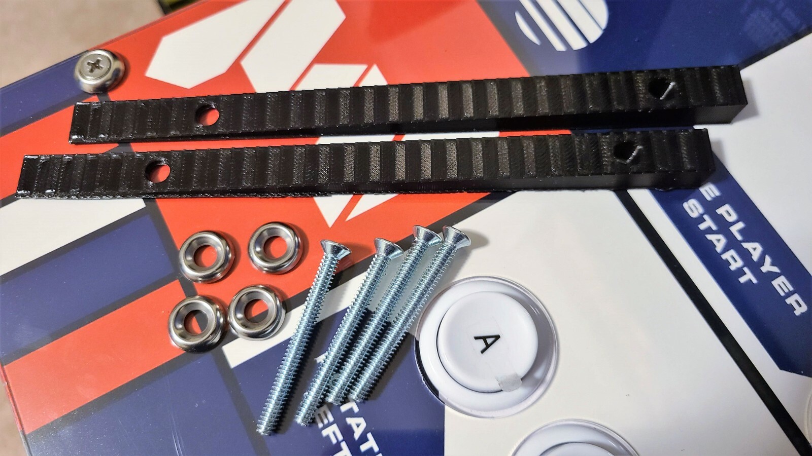 Arcade1UP Angled Control Deck Upgrade Kit (Wedge, Screws, & Washers)