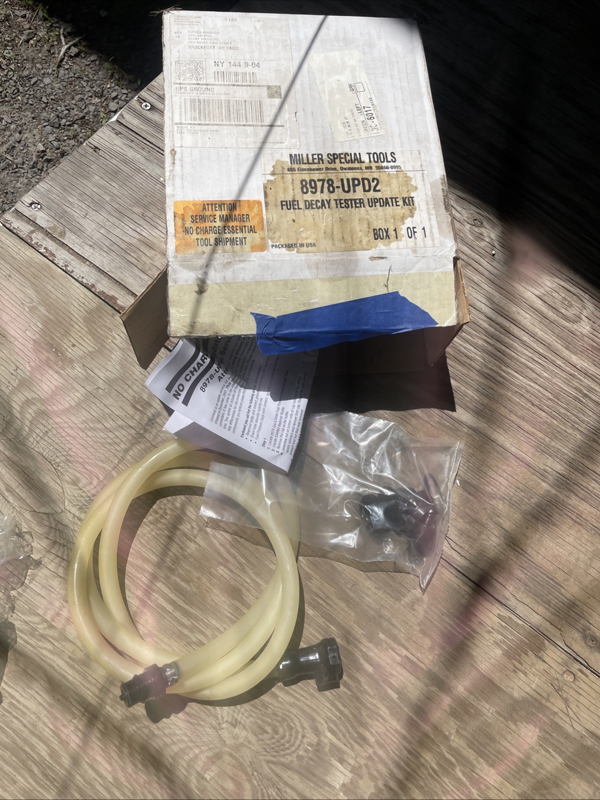 miller specialty tools Fuel Decay Tester Update Kit 8978-upd2