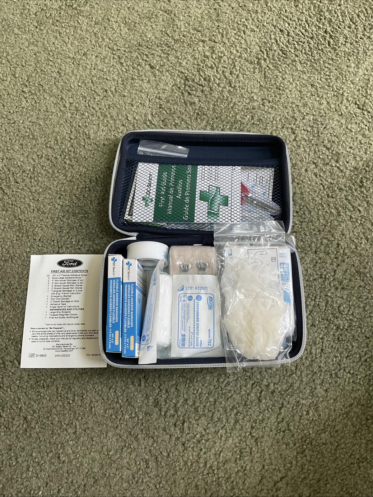 FORD OEM FIRST AID KIT  COMPLETE